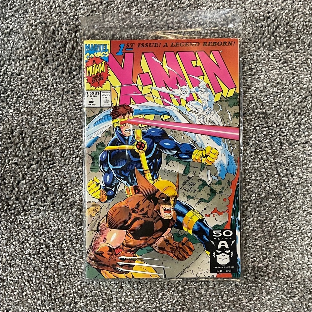 Marvel X-Men Comic #1  A Legend Reborn